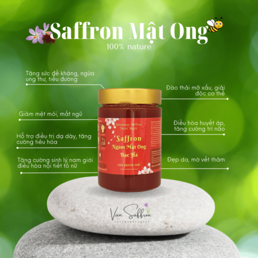 saffron mật ong